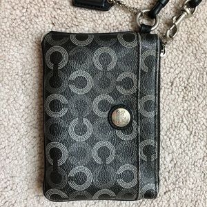 Small Coach Wristlet